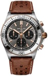 Breitling TB0134101M1X1 Chronomat B01 42 Grå/Læder Ø42 mm