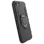 Ring Armor Case Kickstand iPhone SE 2020 / iPhone 7/8:lle - musta