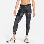 Nike Pro Tights Dri-fit Camo - Sort/hvit, størrelse XX-Large