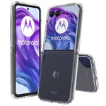 tectTech Motorola Razr 50 Ultra Crystal Hybrid-skal, transparent