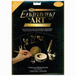 Royal & Langnickel Engraving Art Gold 8 x 10 inch Blank Board (Pack of 6)