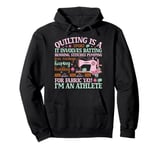 Quilting Knitting Crochet Sewing Machine Fabric Crafting Pullover Hoodie