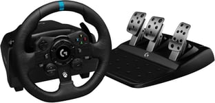 G923 Volant De Course Et Pédales,Retour De Force Trueforce,Pédales Sensibles À La Pression,Double Embrayage,Launch Control,Design Traditionnel,Pour Xbox Series X|S,Xbox One,Pc,Noir