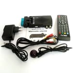 Pour l'Europe H.disparates DVB-T2 débarnumérique TV Tuner Mini SCART TDT Dolby HD 1080P TV décodeur DVB T2 TV récepteur prise en charge WiFi - Type only receiver