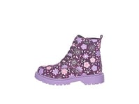 Lurchi Xony-tex Botte mi-Mollet, Aubergine, 32 EU