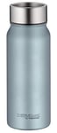 THERMOcafé by THERMOS TC DRINKING MUG Gobelet isotherme, en acier inoxydable, bleu mat, 0,50 l, anti-fuite, 9 heures de chaud pendant 18 heures pour le froid, passe au lave-vaisselle, sans BPA