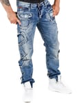 Cipo & Baxx Stormbreaker Jeans - Mørkeblå