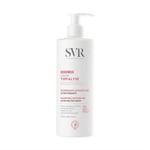 SVR - Crème Corps & Visage Topialyse - Pour Peaux Sensibles et Sèches - Nourrit et Apaise 48 h - Non Grasse & Non Collante - Enrichie en Beurre De Karité - 98% D'Ingrédients Naturels - 400 ml