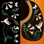 Inlay Sticker Decal for Guitar & Bass - Assorted Hummingbird Set - Brown B-150AH-BR