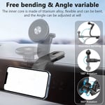 Foldable Car Cell Phone Mount for iPhone 16 15 14 Series/Samsung/Xiaomi