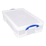 Really Useful Plastic Storage Box 33 Litre Clear