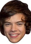 FoxyPrinting Harry Styles Celebrity Cardboard Party Face Mask Fancy Dress Celebrity Cardboard Party Face Mask Fancy Dress