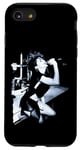 Coque pour iPhone SE (2020) / 7 / 8 Madonna Early Live Performance Photo en noir et blanc par George DuBose