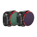 Freewell Variable Neutral Density Mist Edition Filters for DJI Mini 4 Pro 2-Pack