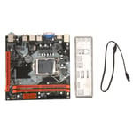 Carte m&egrave;re ITX H110 double canal DDR4 LGA1151 SATA3.0 M.2 Nvme prise en charge VGA HD Interface multim&eacute;dia carte m&egrave;re de jeu