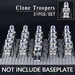 501st Legion Clone Trooper Army Set Mini Captain Rex Jesse Et Echo Star Captain Rex 501st Clone Trooper Wars Figurer Bricker