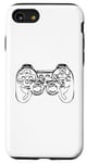 Coque pour iPhone SE (2020) / 7 / 8 Contrôleur de jeu pour garçons Sketch Game Console Jeux