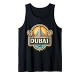 Dubai UAE Souvenirs Memorabilia United Arab Emirates Lover Tank Top