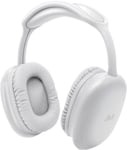 Neo Wave Casque sans Fil avec Oreillettes et Bandeau rembourré,câble de Charge USB-C Inclus,18 Heures d'utilisation consécutive,Blanc,Unique