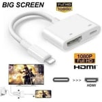 HDMI Digital TV AV Adapter Cable For Apple Pad iPhone 15 14 13 12 11 Pro