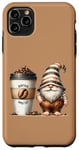 Coque pour iPhone 11 Pro Max Coffee Gnome And Extra Large Coffee Cup To Go For Barista