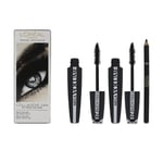 L'Oreal Mega Volume Collagene 24h Black Mascara Twin Pack + Free Eyeliner