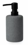 BLUE CANYON LUXURY AMARA DOVE GREY SOFT-TOUCH SOAP DISPENSER BOTTLE BATHROOM