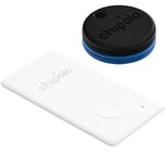 Chipolo BUNDLE - 2X ONE + 1x CARD - Key and Wallet Finder, Bluetooth Tracker for Keys, Wallet, Free Premium Features, Works with Chipolo app (iOS & Android compatible)