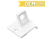 Door Lock Plastic Catch Hook for Hotpoint Tumble Dryers (White)