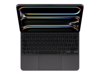 Apple Magic Keyboard - Tangentbord och foliefodral - med pekdyna - bakgrundsbelyst - Apple Smart connector - QWERTY - internationell engelska - svart