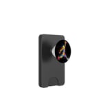 Splash d'action coloré pour les amateurs de basket-ball PopSockets PopWallet pour MagSafe