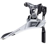 Sram Road 00.7618.038.000 Force22 Front Derailleur Yaw Braze-On with Chain Spotter, Silver