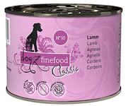 Dogz Finefood - N°10 - Nourriture Humide pour Chien et Chiot - sans céréales et sans Sucre - Haute teneur en Viande - 6 boîtes de 200 g