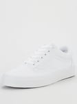 Vans Unisex Ua Old Skool Trainers - White, White, Size 5.5, Women