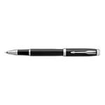 Parker IM Rollerball Pen Black Lacquered Barrel with Chrome Trim Fine Black