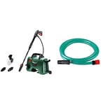 Bosch 06008A7F70 EasyAquatak 110 High Pressure Washer, Green, 37.5 cm*40.0 cm*20.0 cm & Bosch Self Priming Kit