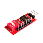 AH ROBOTlieutenant PCF8574 PCF8574T I/O pour I2C IIC Port Wild Support Cascading Rainbow Tech pour Ardu376 000 Board High Lo - Type Red