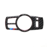 GLLXPZ Car styling Headlight Switch Buttons Frame Decoration Cover Accessories, For BMW F10 F18 F01 F02 F03 F07 F25 F26