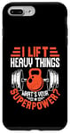 Coque pour iPhone 7 Plus/8 Plus I Lift Super Power Gym Entraînement de motivation