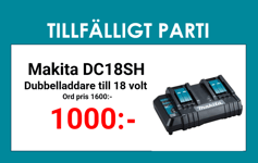 MAKITA Makita DC18SH Batteriladdare med 2-portar