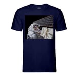 T-Shirt Homme Col Rond Nasa Sortie Dans L Espace Station Spatiale Internationale Astronaute