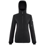 Millet - Murren JKT W - Veste de Ski Femme - Membrane Imperméable et Coupe-Vent - Ski, Ski de Randonnée - Noir