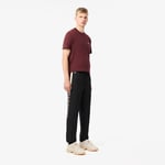 Lacoste Pantalon de survêtement Sport Taille XS Noir/bordeaux/blanc