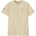 Patagonia Fitz Roy Icon Responsibili-Tee Birch White