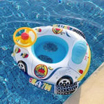 Baby Kids Inflatable Swimming Seat Pool Ring Car Swimming Ring PVC- 60x60cm