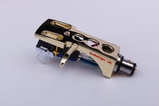 Gold Headshell, cartridge & needle  for RELOOP RP 6000 Mk6, RP 7000, RP 8000