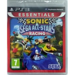 Jeu vidéo - Sega - Sonic and Sega All-Stars Racing: Essentials - PS3 - Aventure - En boîte