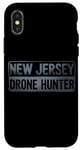 iPhone X/XS Funny UFO Drone Humor New Jersey Drone Hunter Drone Case