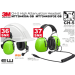 3M Peltor CH-5 High Attenuation Headset (J11)