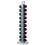 Fackelmann Nespresso 20992 Coffee Capsule Holder/Dispenser for 20 Capsules 2 Columns Metal Wire